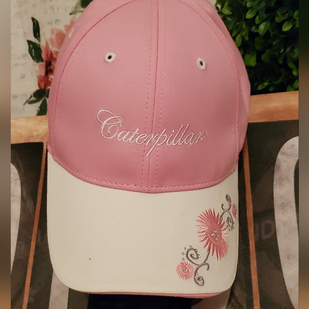 Caterpillar Pink Hat